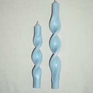 Twisted candle | light blue