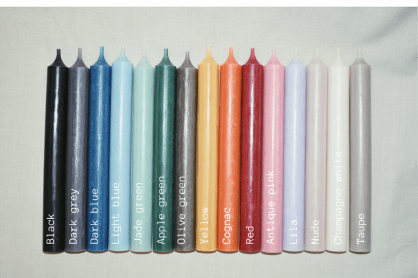 Setje twisted candles 3 stuks | 19 cm - Afbeelding 5