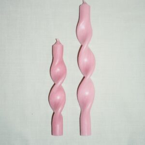 Twisted candle | pink