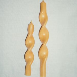 Twisted candle | yellow