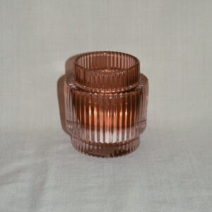 Waxinehouder Nova | Roze