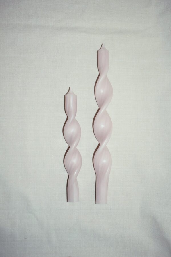 Twisted candle | nude