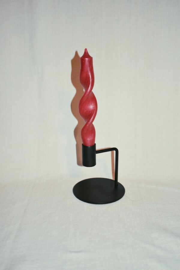 Kandelaar Curve 10 cm | Zwart - Afbeelding 2