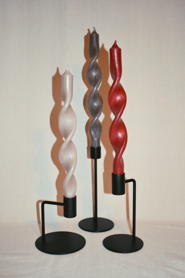 Kandelaar Curve 10 cm | Zwart - Afbeelding 3