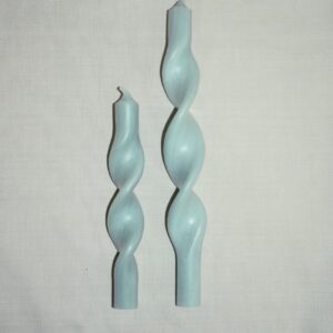 Twisted candle | jade green