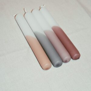 Half dipped dinerkaars | 4 kleuren