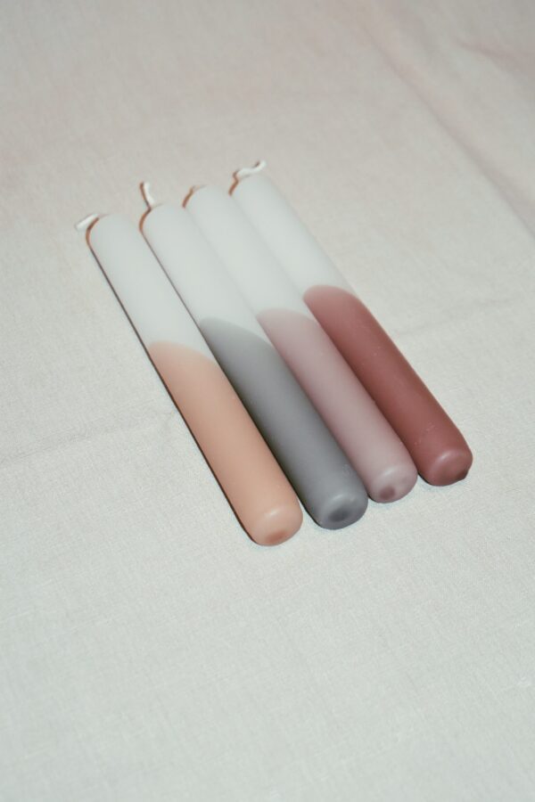 Half dipped dinerkaars | 4 kleuren