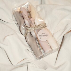Setje twisted candles | 19 cm