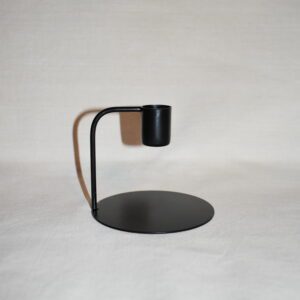 Kandelaar Curve 7,5 cm | Zwart