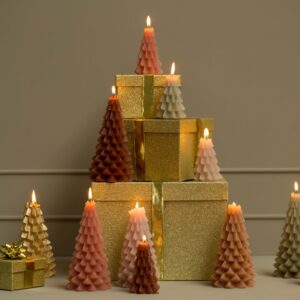 Kerstboom kaars klein | Fudge