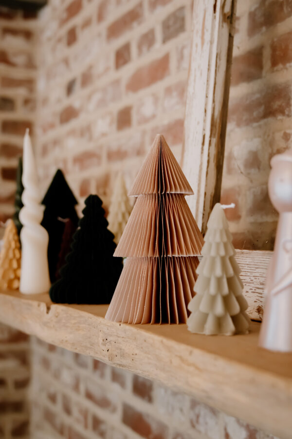 Kerstboom kaars klein | Eucalyptus - Afbeelding 3