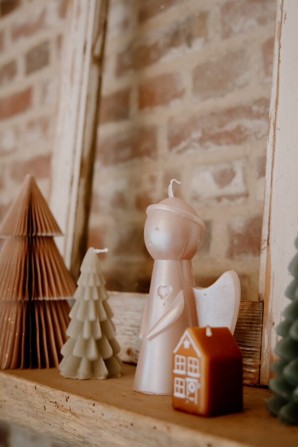Kerstboom kaars klein | Eucalyptus - Afbeelding 2