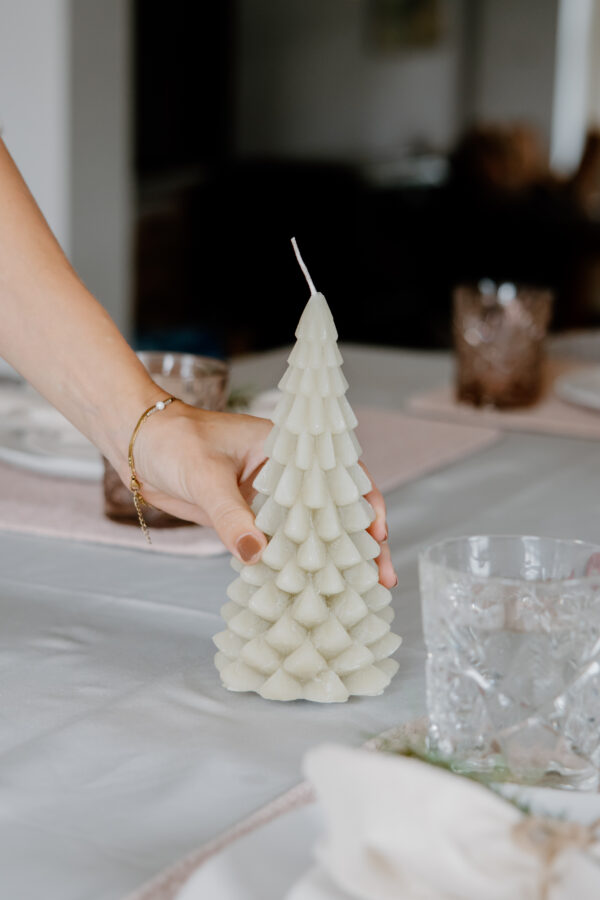 Kerstboom kaars groot | Eucalyptus - Afbeelding 5