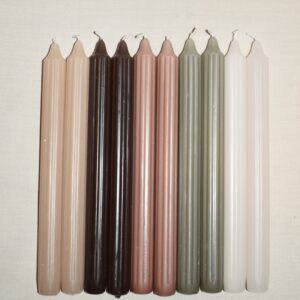 Ribbel dinerkaars | 5 kleuren