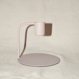 Kandelaar Curve 7,5 cm | Nude