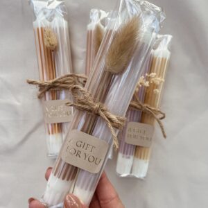 Streepjes kaars | a gift for you