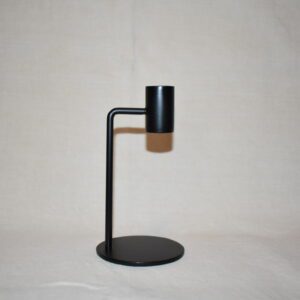 Kandelaar curve 15 cm | Zwart