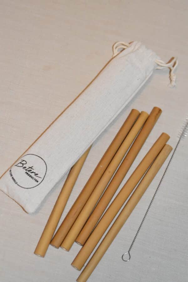 Bamboe rietjes
