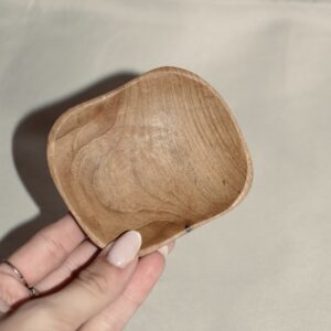 Schaaltje | Hout rechthoekje