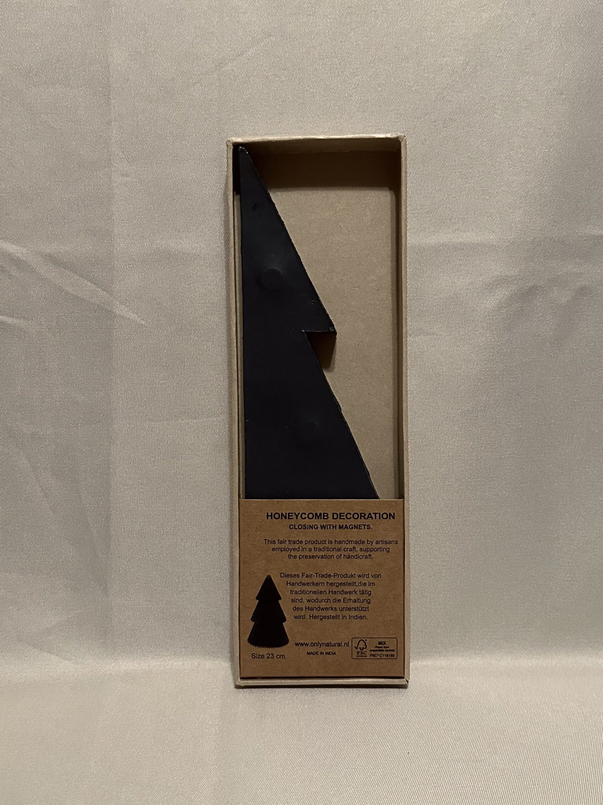 Papieren kerstboompje | 20 cm - Afbeelding 3