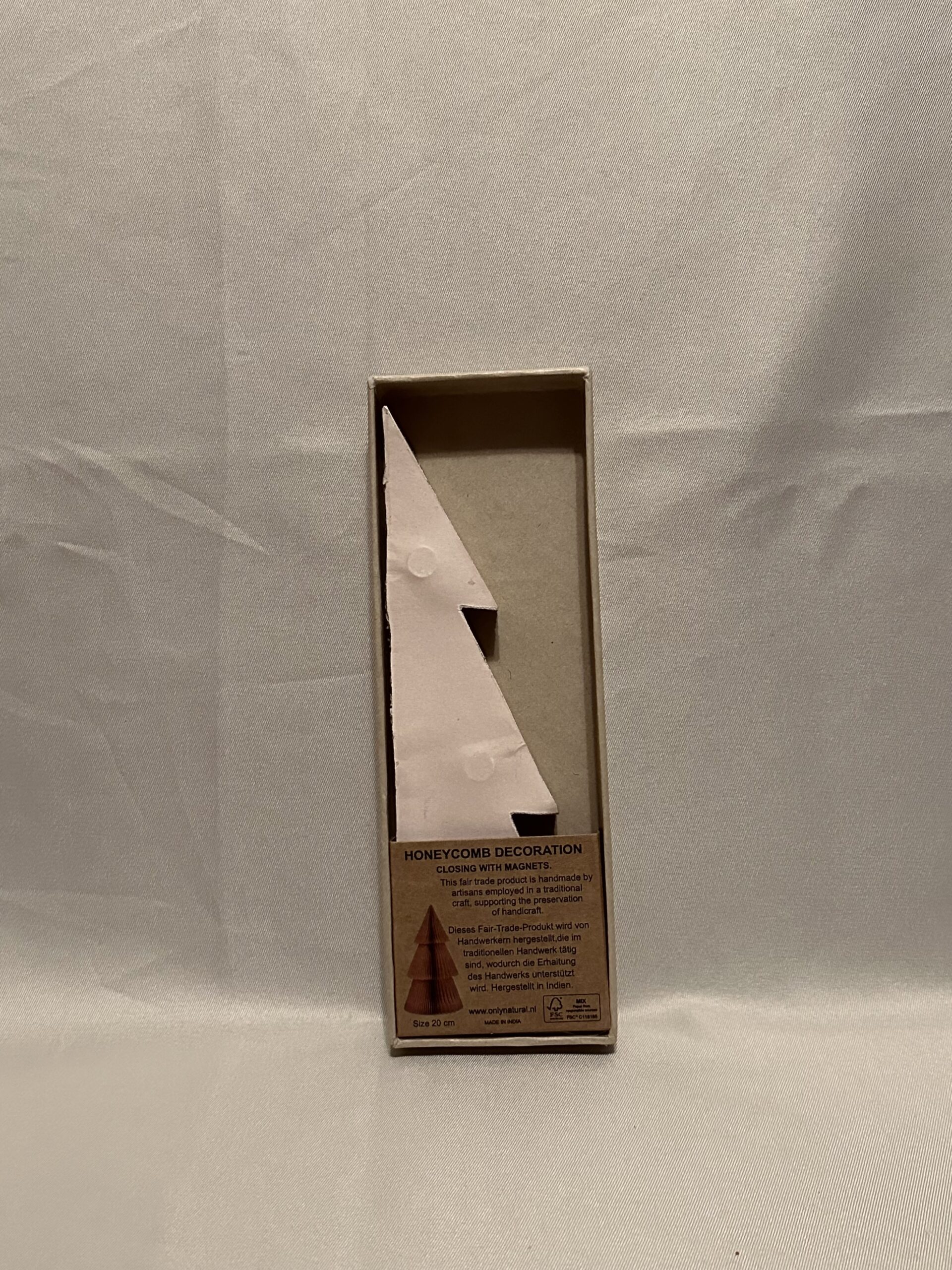 Papieren kerstboompje | 23 cm - Afbeelding 3