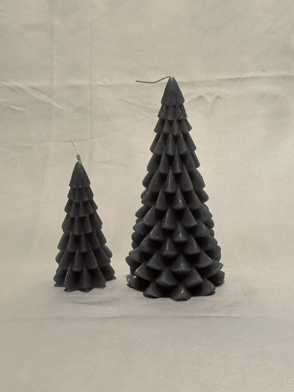 Kerstboom kaars klein | Forest green - Afbeelding 5