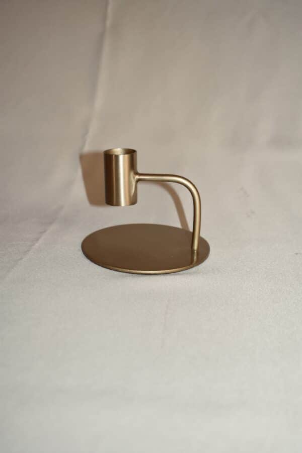 Kandelaar Curve 10 cm | Goud