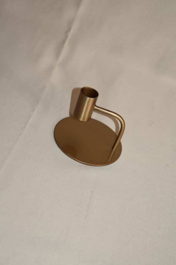 Kandelaar Curve 10 cm | Goud - Afbeelding 3