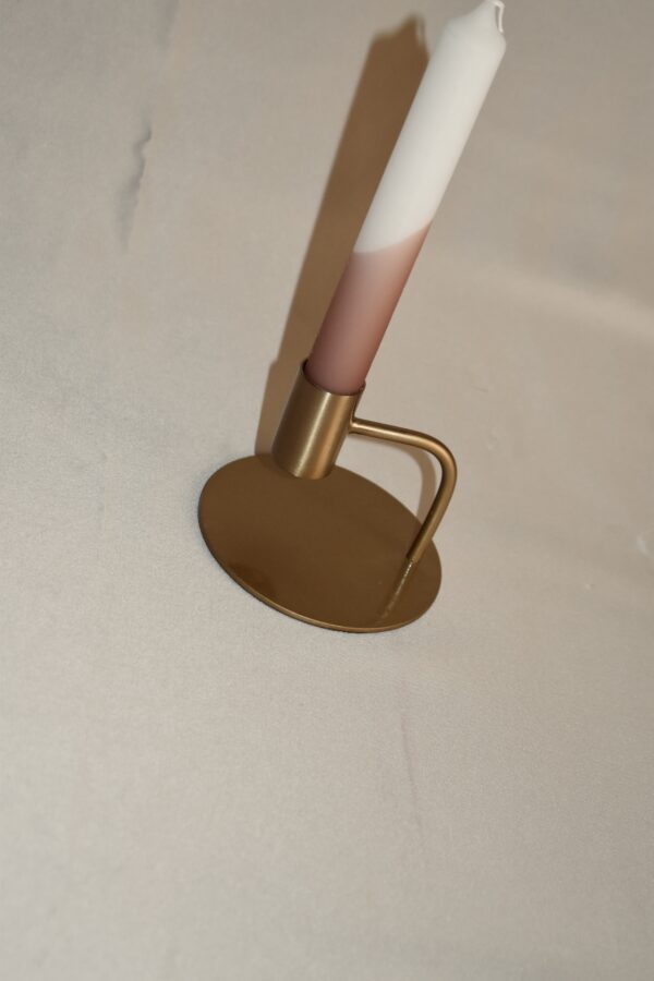 Kandelaar Curve 10 cm | Goud - Afbeelding 4