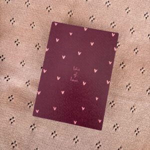Kaartje | Lots of love