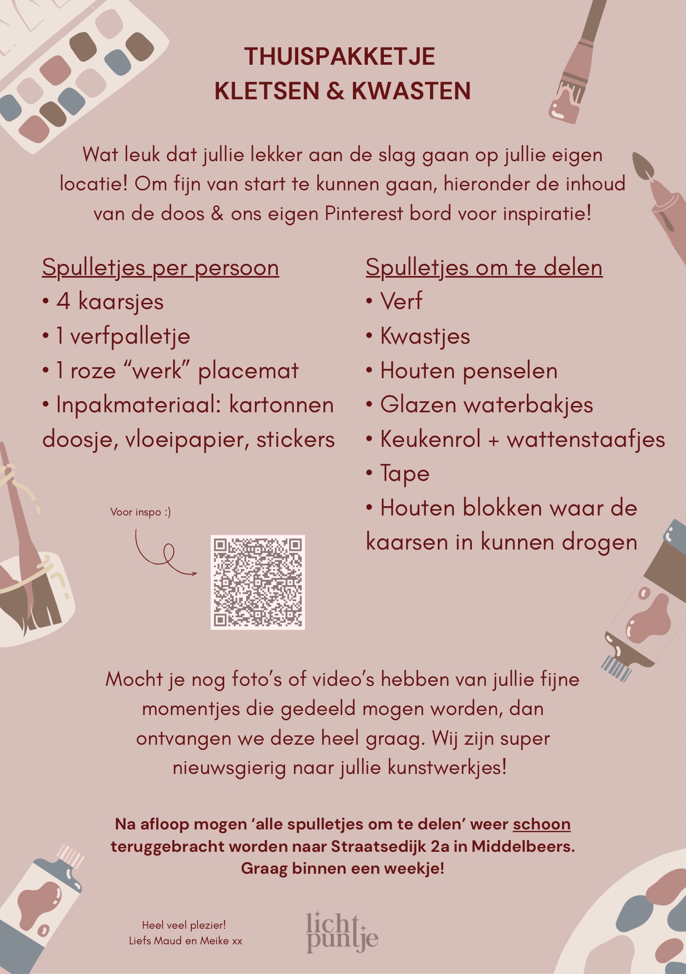 Thuispakketje | kletsen & kwasten - Afbeelding 3